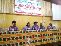 Some members of The Ghana National Association of Teachers (GNAT)