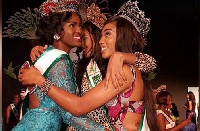 Rebecca was the first Ghanaian queen at the Miss UN