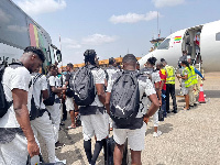 Black Stars arrival