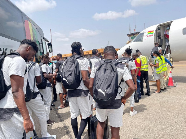 Black Stars arrival