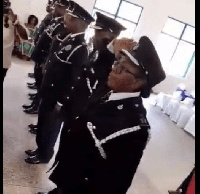 Chief Supt. Gifty Mawuenyega Tehoda at her promotional ceremony