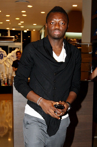 Ghanaian midfielder Sulley Muntari