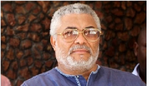 Former President Jerry John  Rawlings