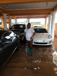 Eight of his cars which were parked in the house at the time of the floods got inundated