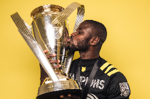 Jonathan Mensah won the MLS with Columbus Crew