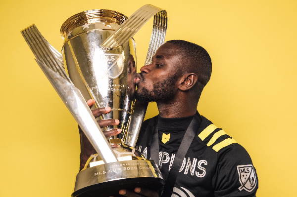 Jonathan Mensah won the MLS Cup with Columbus Crew