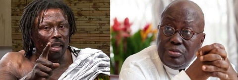 Nana Kwaku Bonsam (L)  and Nana Addo Dankwa Akufo-Addo (R)