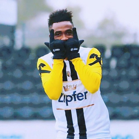 Samuel Tetteh was on target for his side