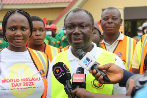 Rev. Dr. Ebenezer Kwame Addai, MD of Vectorpes a member of the Jospong Group of Companies