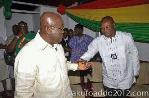 Nana Akufo-Addo and Hassan Ayariga