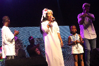 Mzbel on stage