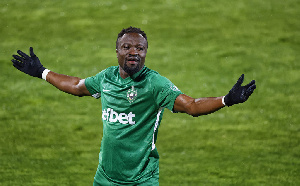 Ludogorets Razgrad striker, Bernard Tekpetey