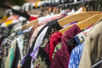 File photo of second hand clothing