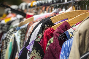 File photo of second hand clothing