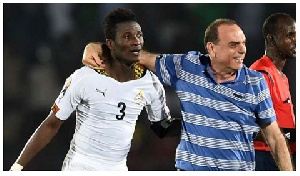 Asamoah Gyan Avram Grant