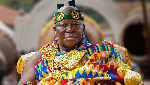 Otumfuo’s rousing welcome at Oguaa Fetu Afahye [Watch]