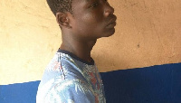 The suspect Kwame Kwakye