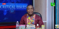 Host of Critical Issues, Agya Kwabena