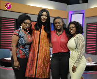 L-R: Akosua Hanson, Sandra Ankobiah, Jessica Opare Saforo and Nana Aba Anamoah