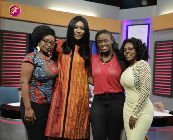 L-R: Akosua Hanson, Sandra Ankobiah, Jessica Opare Saforo and Nana Aba Anamoah