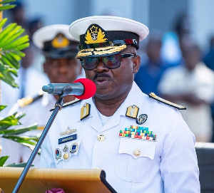 Rear Admiral Seth Amoama  Seth Amoama Seth AmoamaThe Chief Of Defence Staff (CDS) GAF