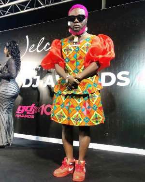 DJ Azonto dazzles on red carpet