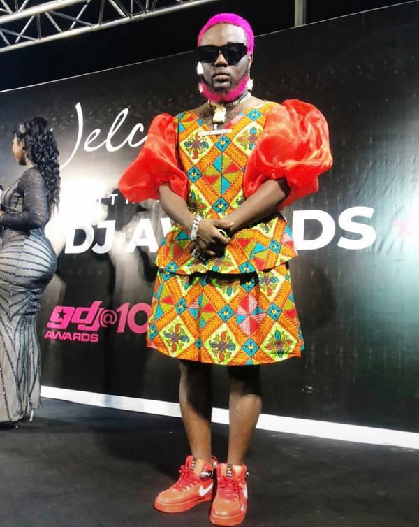 DJ Azonto dazzles on red carpet