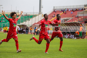 L-R Fabio Gama, Imoro Ibrahim and Christopher Nettey