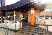 An office complex of World Vision Ghana