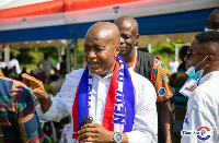 Stephen Ntim, National Chairman hopeful of the governing New Patriotic Party