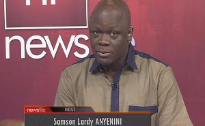 Samson Lardy Anyenini is host of Newsfile on JoyNews