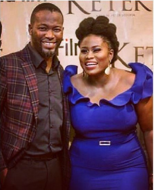 Adjetey Anang and Lydia Forson