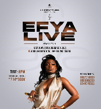 Efya Live will be held on December 23, 2023