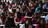 Students attending a lecture | File photo