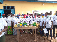 The women who benefited from the programme in a group photograph