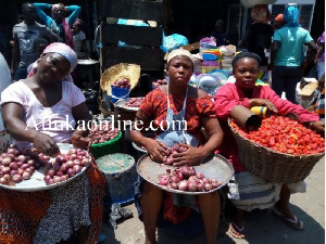 Traders Mahama