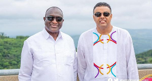 Alan Kyerematen and Bishop Dag Heward-Mills