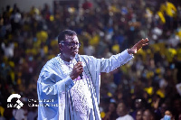 General Overseer of the International Central Gospel Church (ICGC), Pastor Mensa Otabil