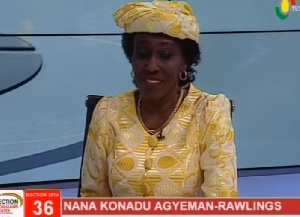 Former first lady Nana Konadu Agyemang-Rawlings