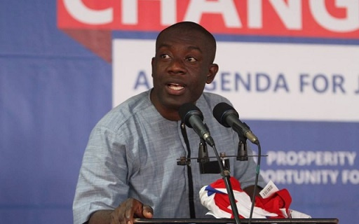 Kojo Oppong Nkrumah, Member of Parliament for Ofoase Ayirebi