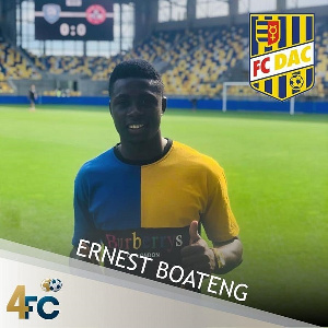 Ernest Boateng joins DAC FC