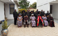 A Group Picture of Commissioned Pastors with the Standing Committee of EPCG