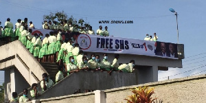 Students of the Aburi Senior High School