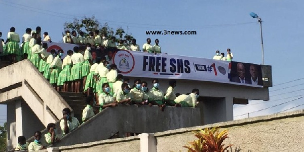 Students of the Aburi Senior High School