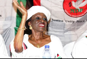 Nana Konadu Agyeman-Rawlings - NDP flag bearer