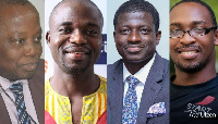 Daniel Domelevo, Manasseh Azure Awuni, Ato Ulzen, Ing Sowah