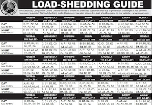 ECG Timetable