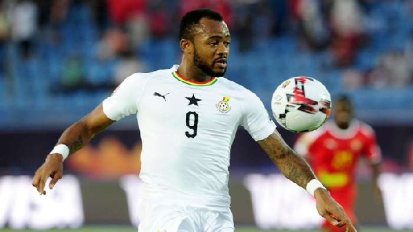 Black Stars striker Jordan Ayew