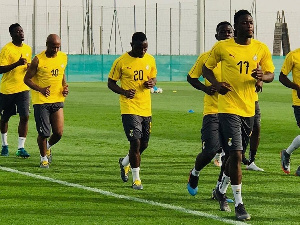 Black Stars training