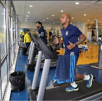 Andre Ayew has began personal training ahead of the Nations Cup